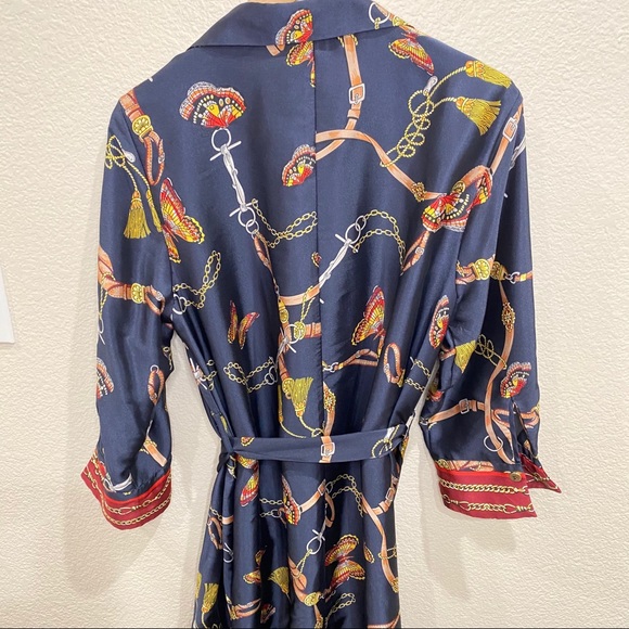 NWOT Zara chain print midi shirt SOLD!! - Picture 10 of 15